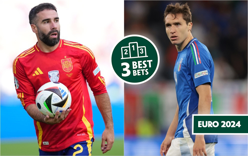 Spain v Italy betting tips, euro 2024, thursday 20th june