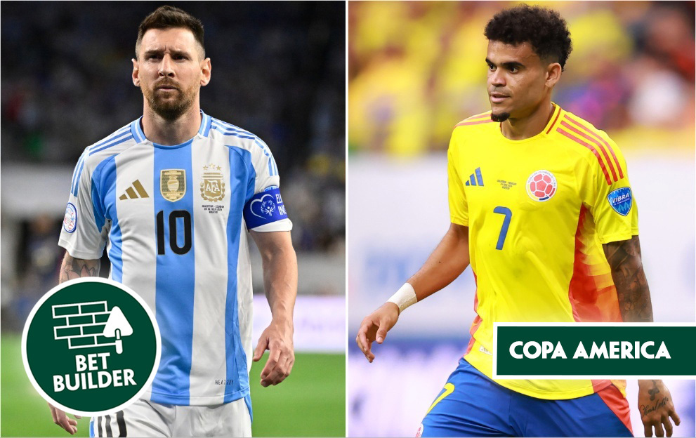 Argentina v Colombia Copa America Final Bet Builder tips, Sunday 14th July 2024