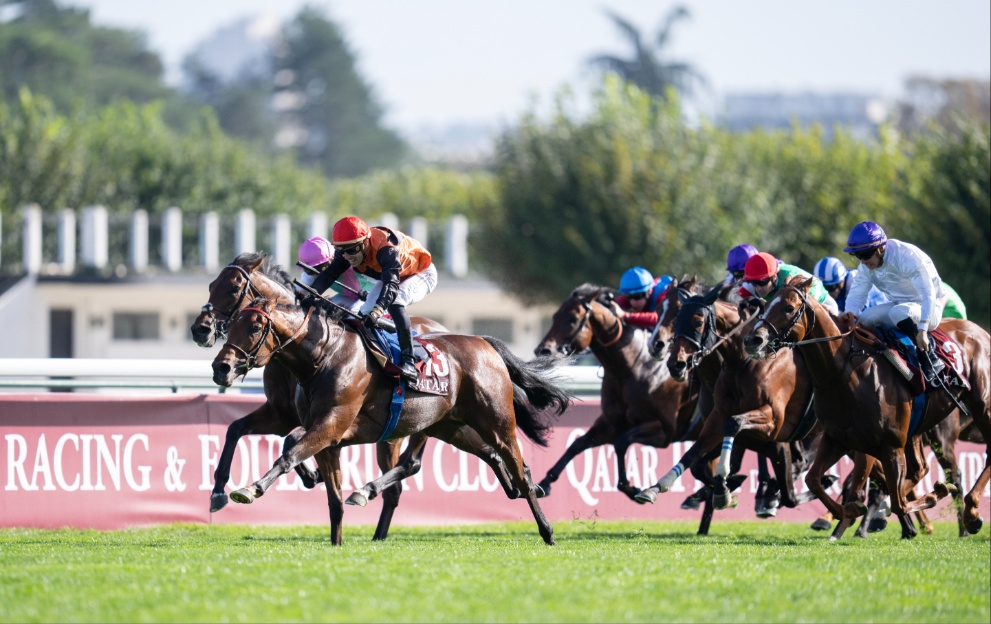 Ace Impact wins the Prix de l'Arc de Triomphe in 2023