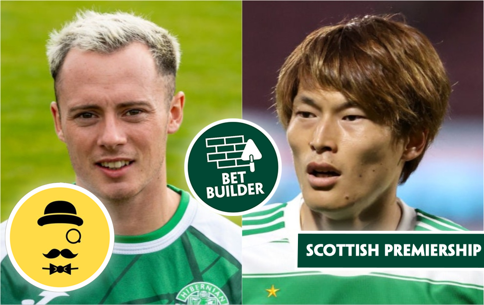 Hibs v Celtic bet builder tips, Premiership, Sunday 11th august 2024