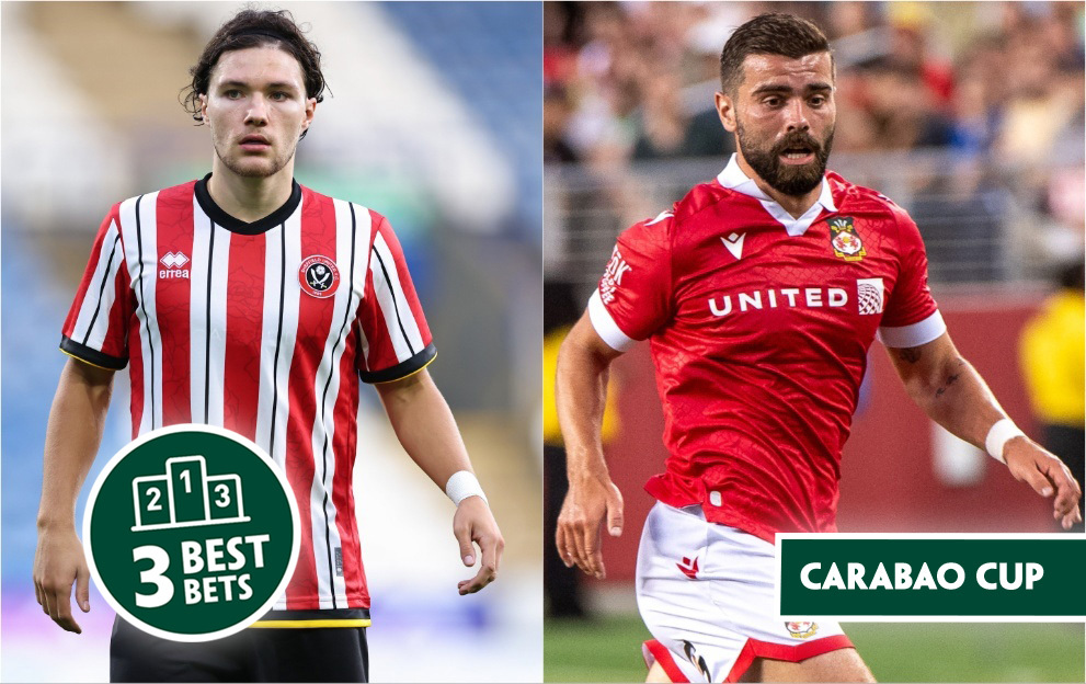 Sheffield United v Wrexham betting tips, Carabao Cup, tuesday, 13th