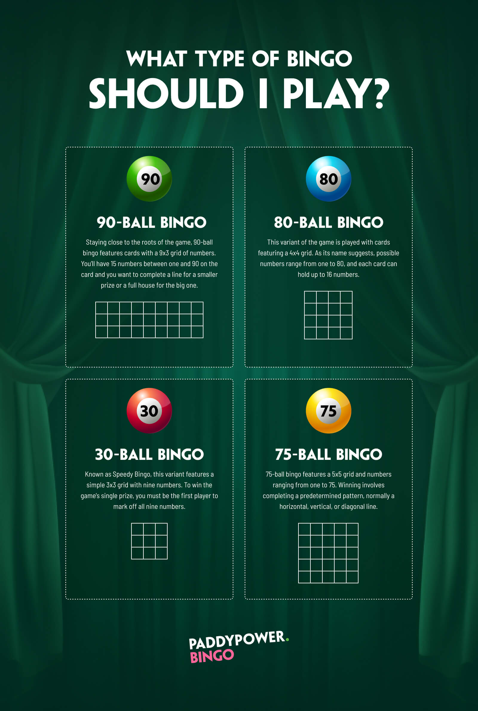 How to choose a bingo game