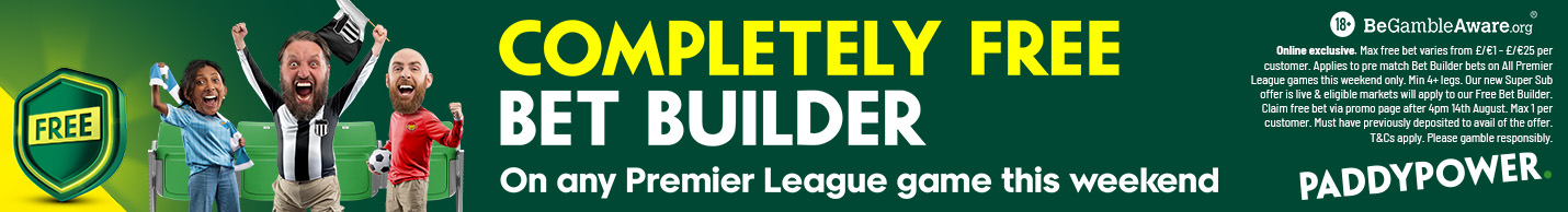 paddy power premier league free bet offer