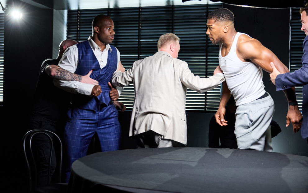 Anthony Joshua and Daniel Dubois (1)