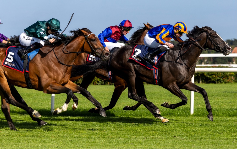 Auguste Rodin beats Luxembourg and Nashwa in the Irish Champion Stakes 2023