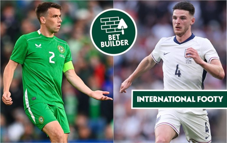 Ireland v England bet builder tips, nations league, saturday 7th september 2024