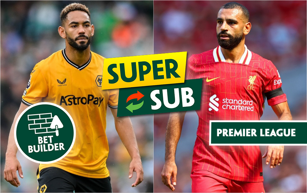 Wolves v Liverpool bet builder tips, super sub predictions, premier league, saturday, 28th september 2024