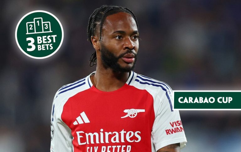 Raheem Sterling features in our Arsenal v Bolton betting tips