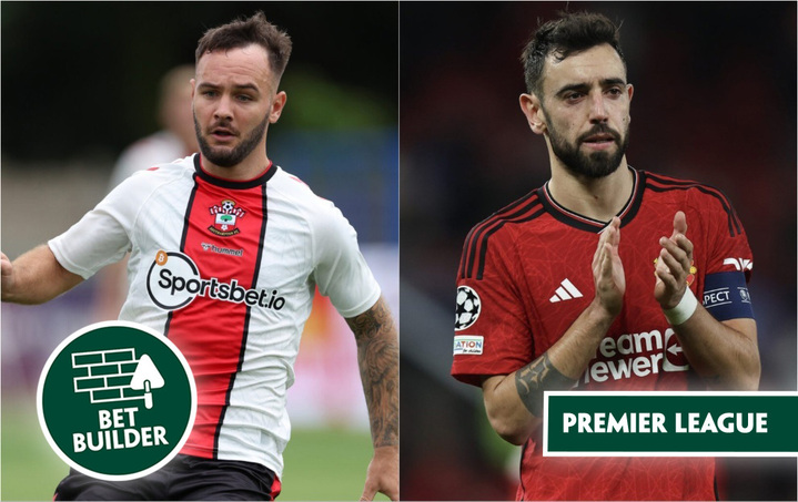 Adam Armstrong and Bruno Fernandes