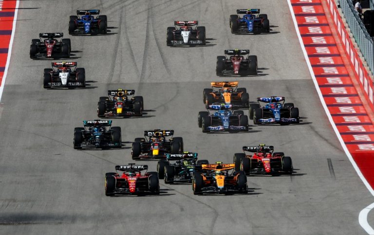 Formula 1 cars in the United States Grand Prix