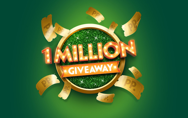 1 Million Giveaway Paddy Power Games