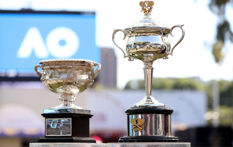 The Australian Open Trophies