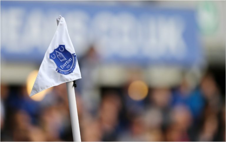 Everton corner flag