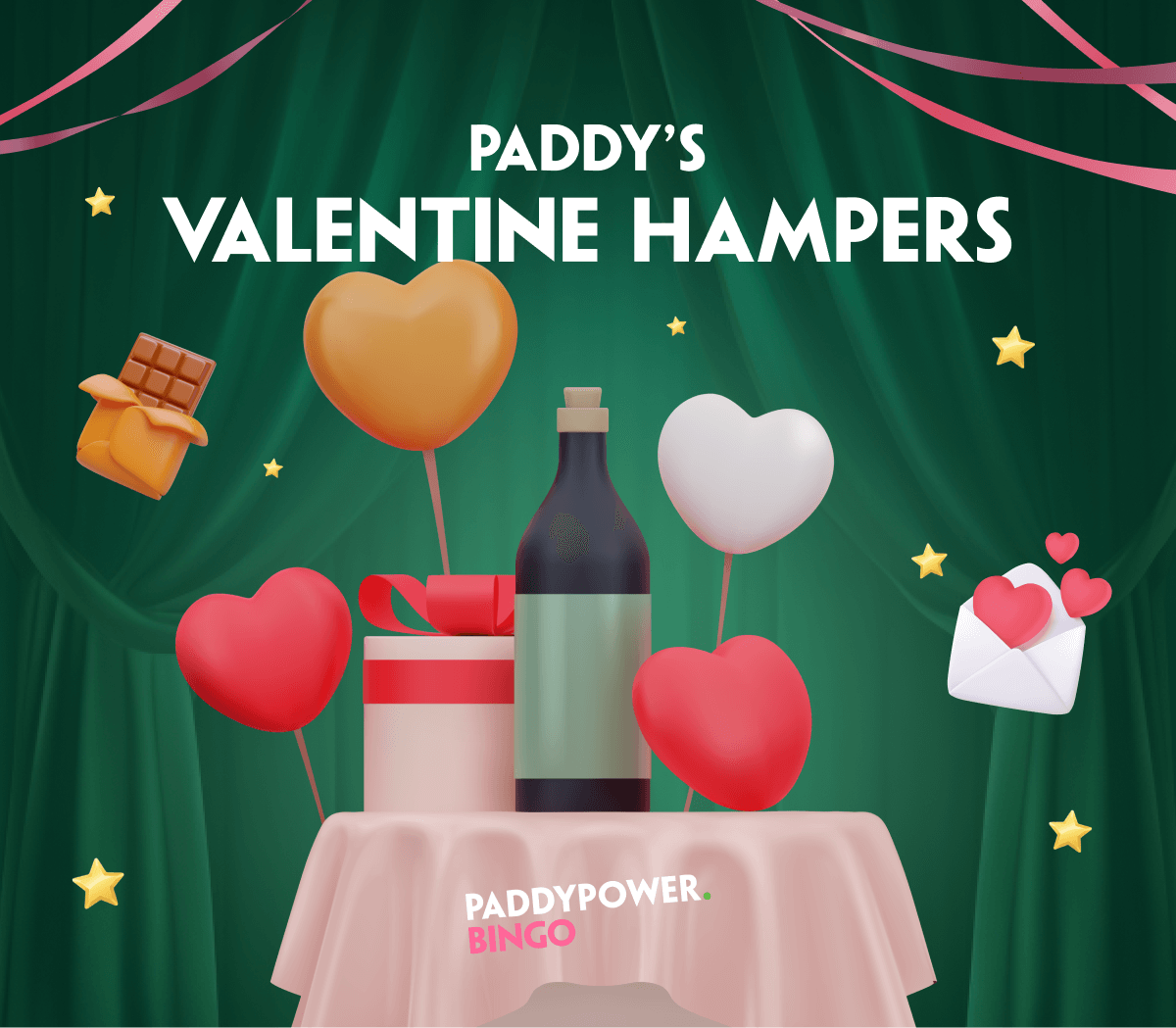 Paddy's Valentine's Hampers