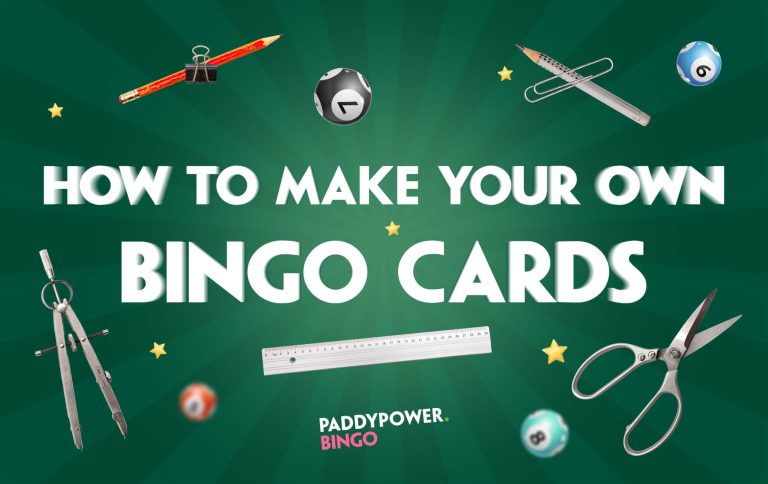 How to make your own bingo cards