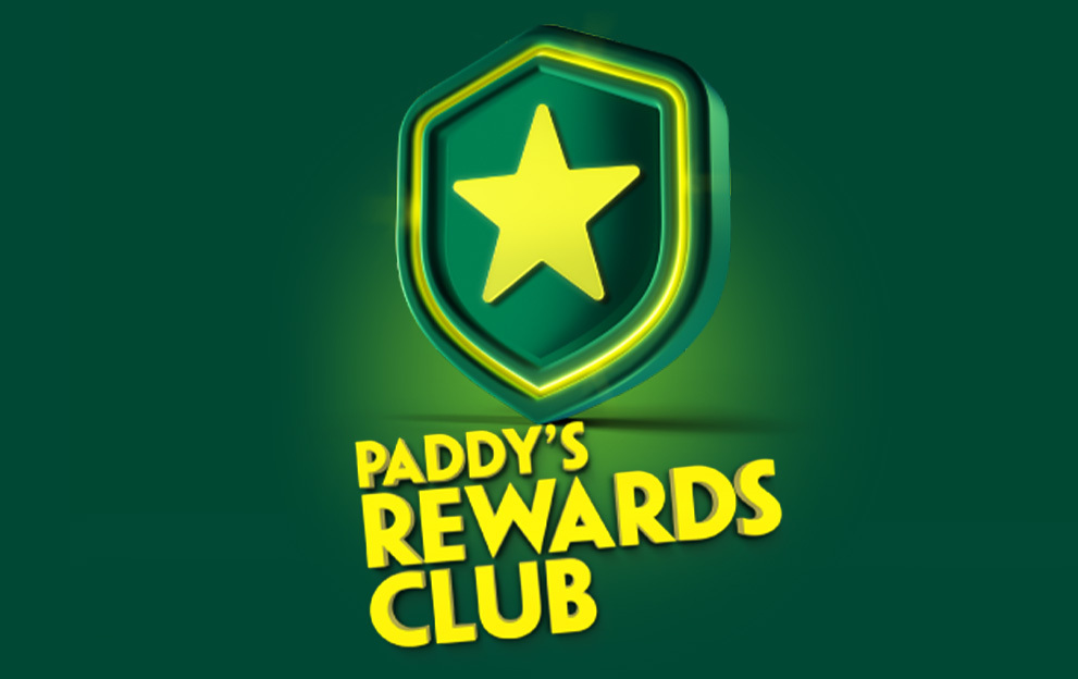 Paddy's Rewards Club logo PRC