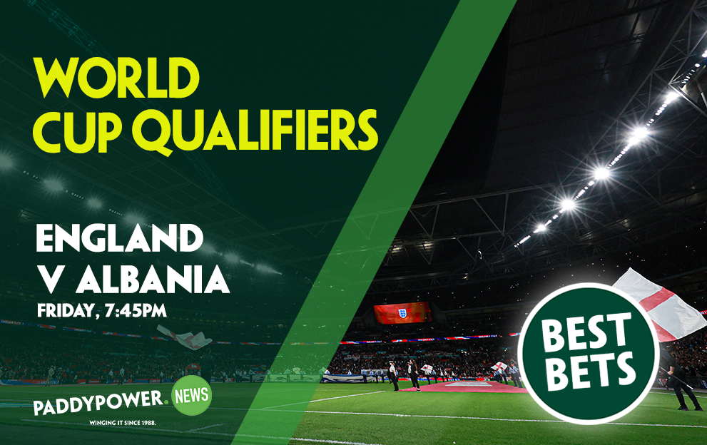 England v Albania Best bets