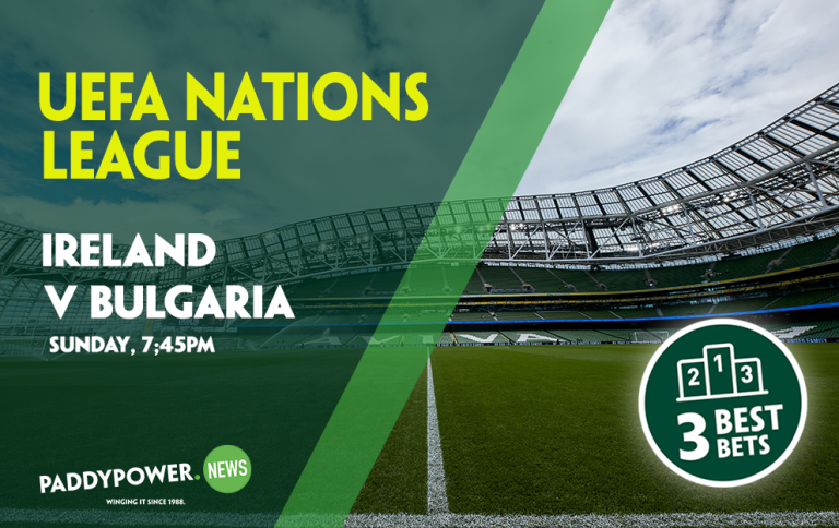 Ireland v Bulgaria, nations league, sunday 23rd March 2025