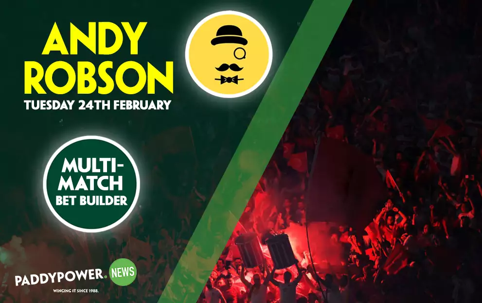 Champions League Tips: Andy Robson’s 7/2 Tuesday punt – Paddy Power News