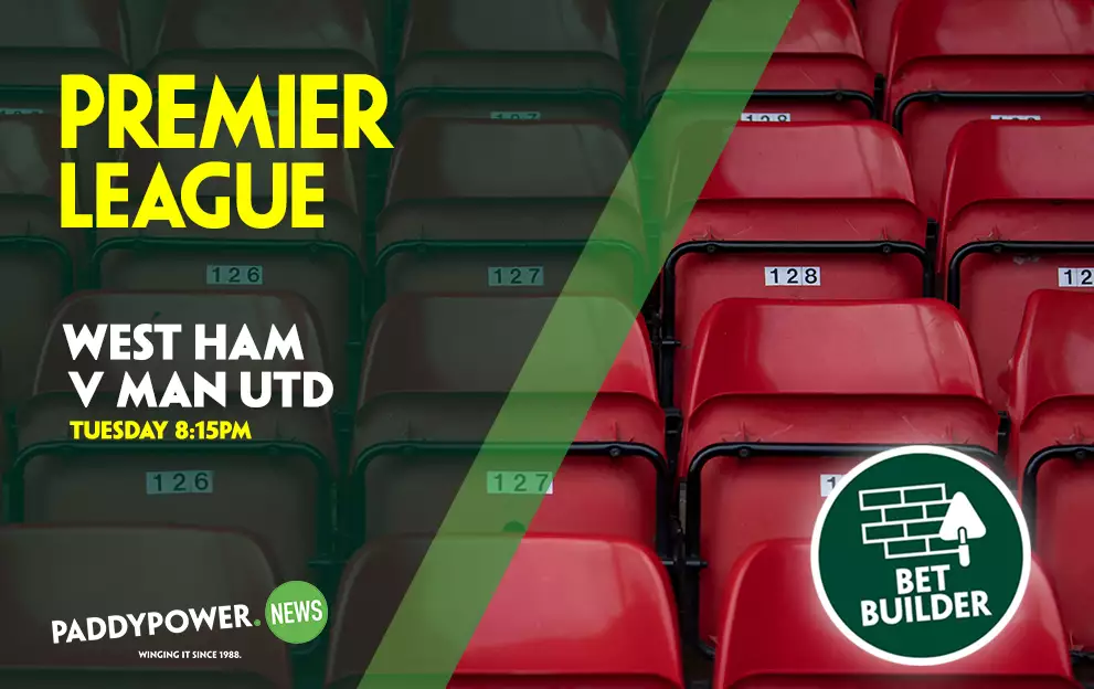 Tip Man Onl Football Tips: Tuesday’s 23/1 West Ham v Man Utd – Paddy Power News