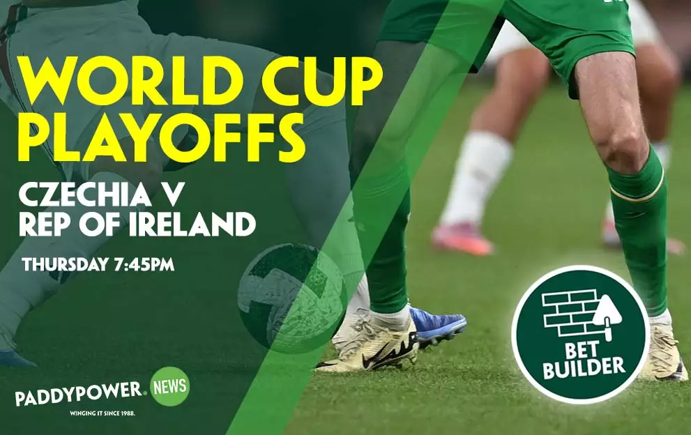 Czechia v Ireland tips: Thursday's 16/1 World Cup playoff Bet Builder