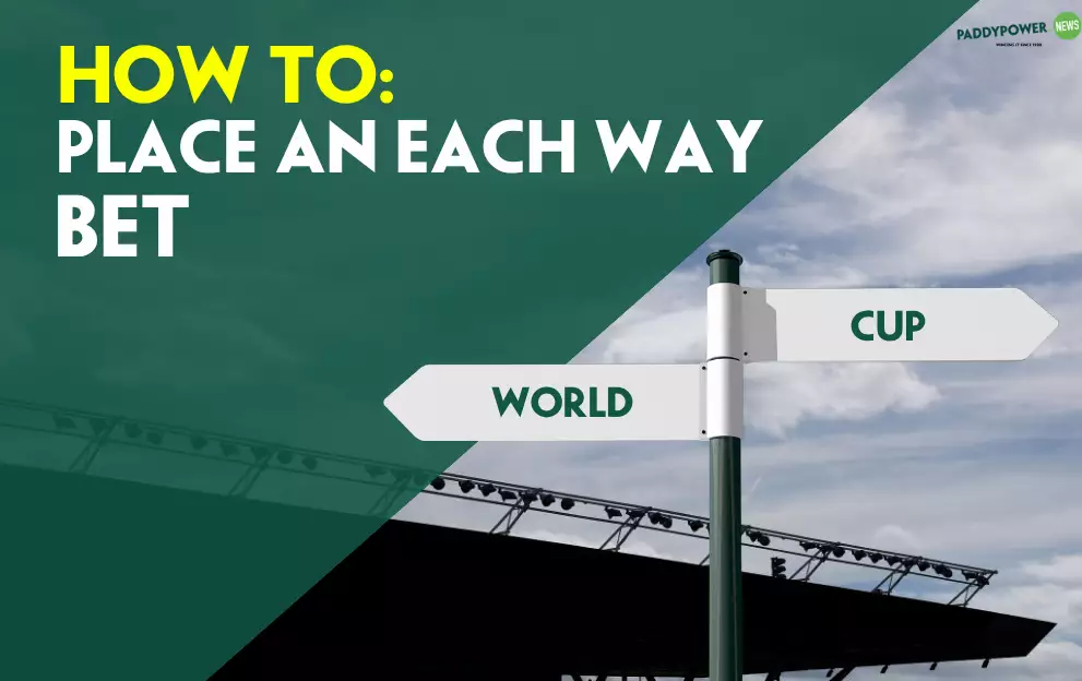 How to place an each-way bet