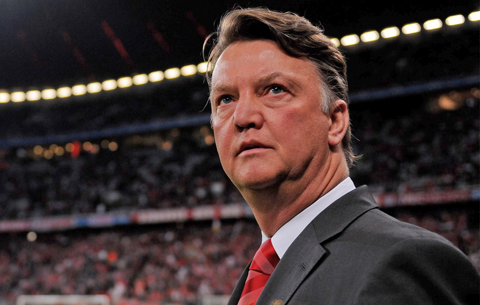 Manchester United manager Louis Van Gaal