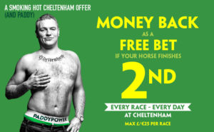 Cheltenham Money Back Special Paddy Power