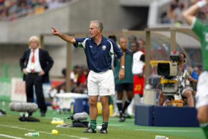 Ireland manager Mick McCarthy in the 2002 World Cup