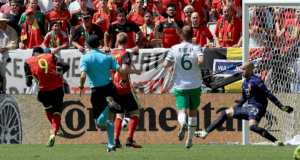 Belgium against Ireland