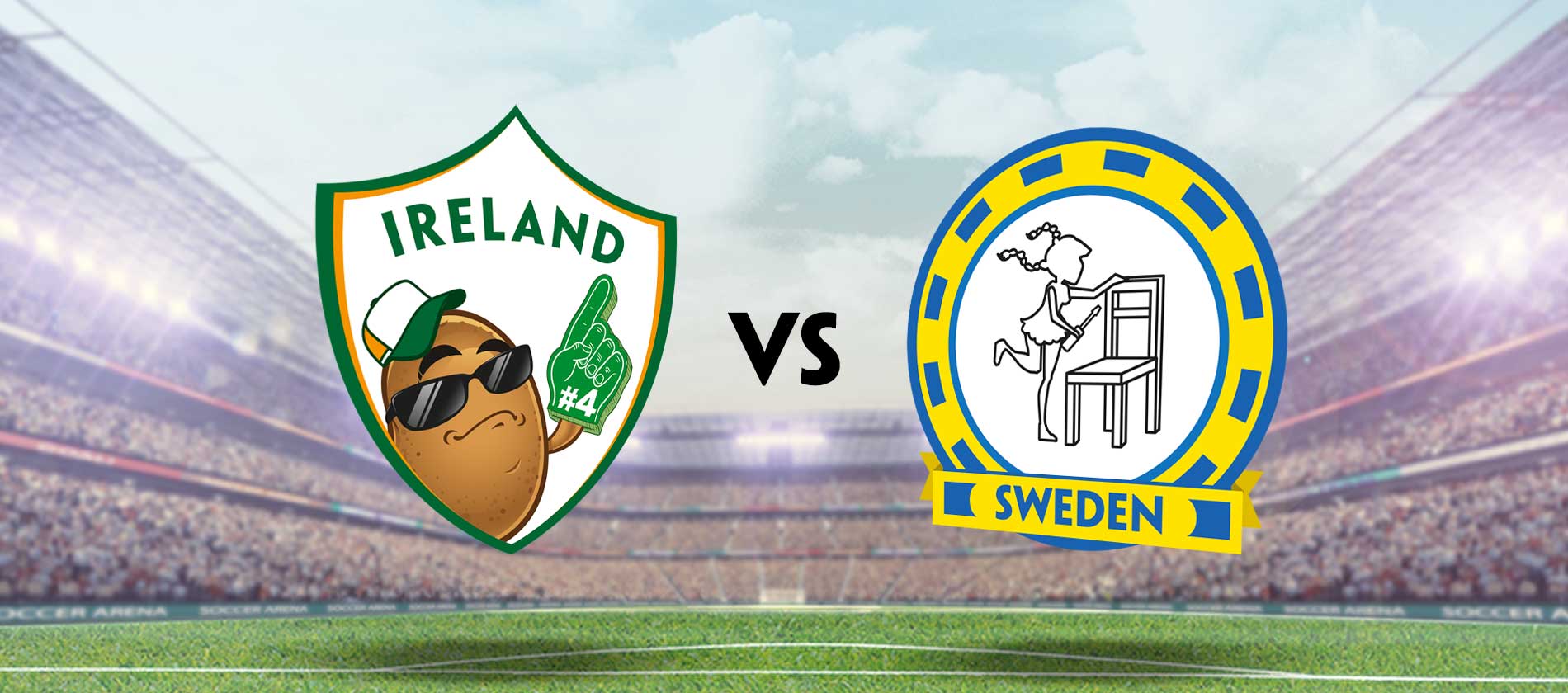 Ireland vs Sweden