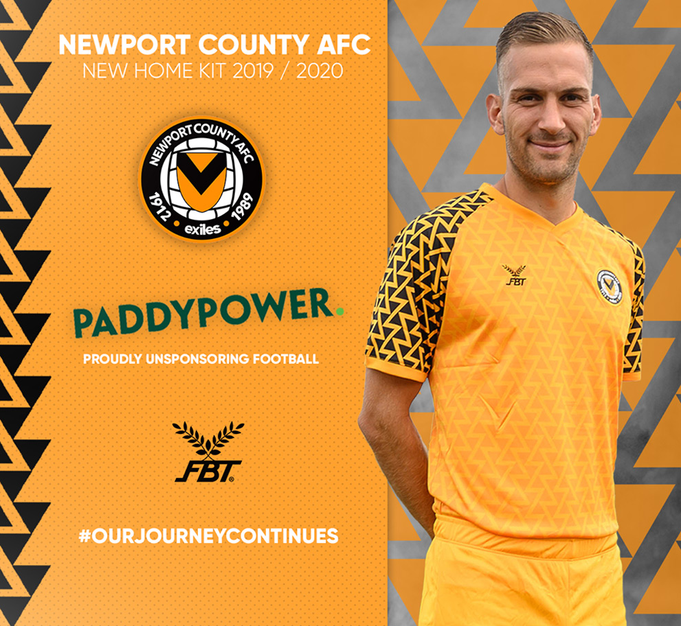 Newport county new sales kit