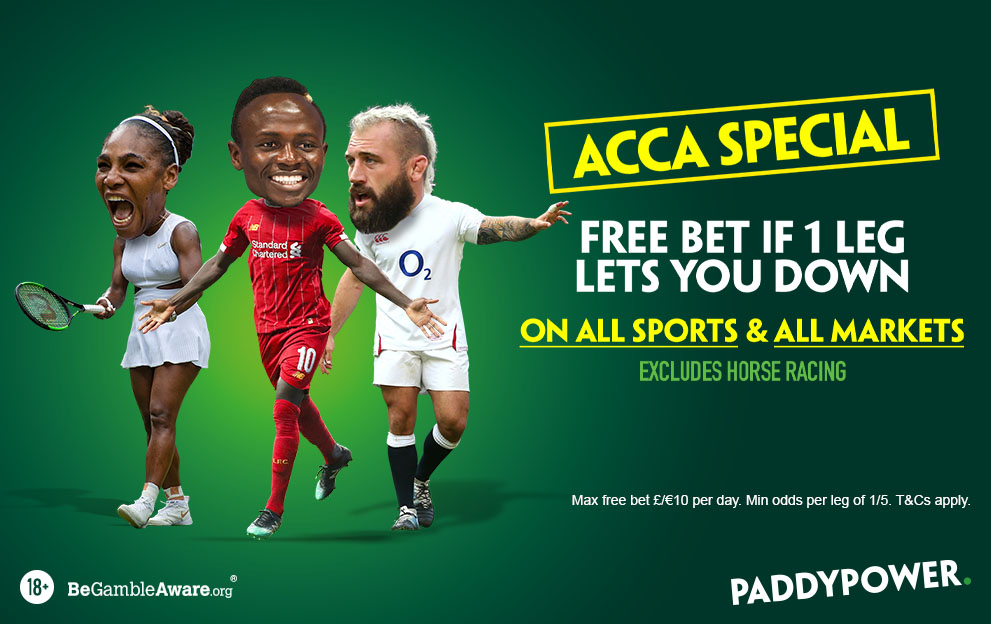 Paddy Power 10 Free Bet