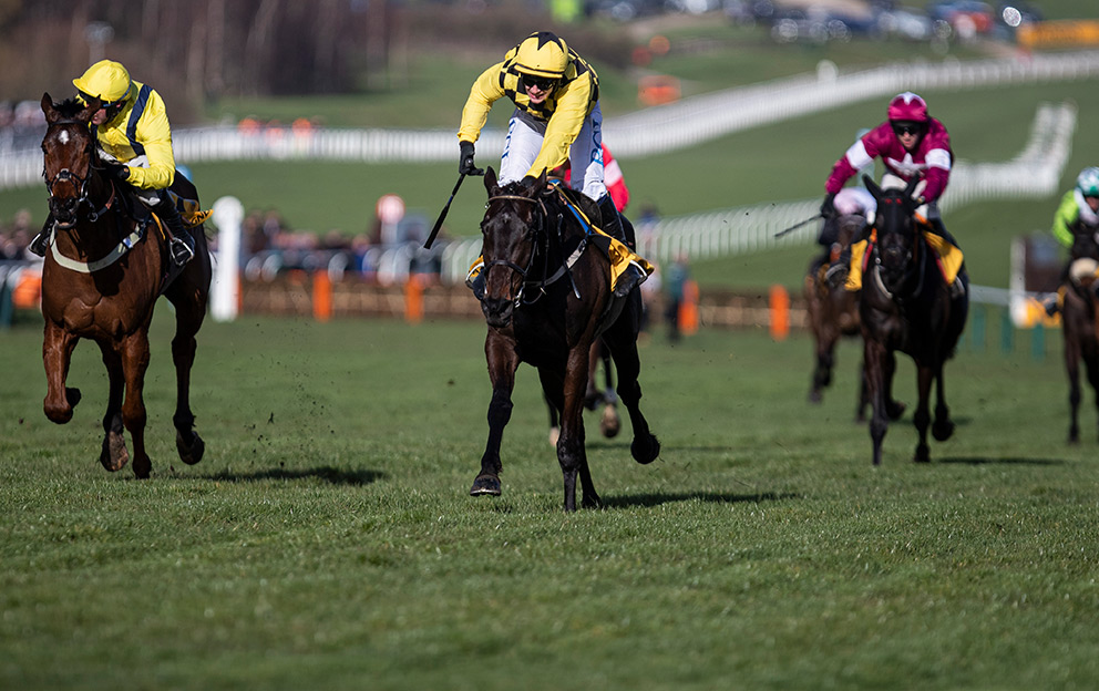Al Boum Photo and Paul Townend winning the Magners Gold up for the second time. Cheltenham Festival. Photo: Patrick McCann/Racing Post 13.03.2020