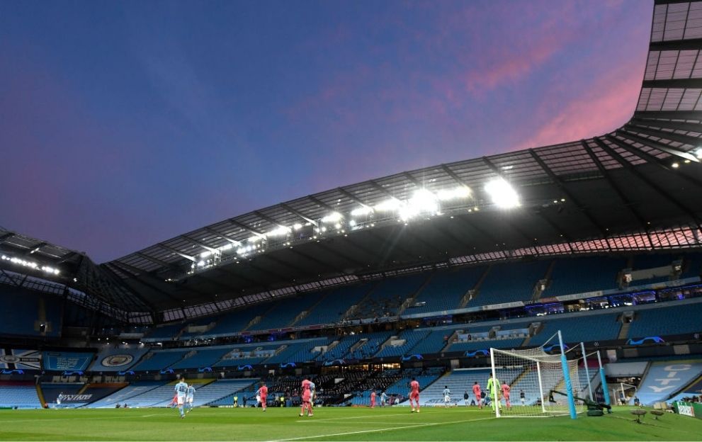 Manchester City Real Madrid The Etihad Champions League August 7, 2020