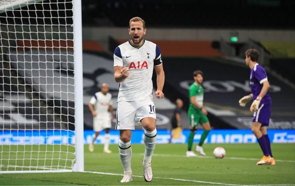 Harry Kane Tottenham Europa LeagueMaccabi Haifa October 1, 2020