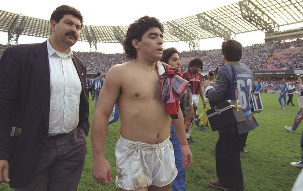 Diego Maradona Napoli, 1990
