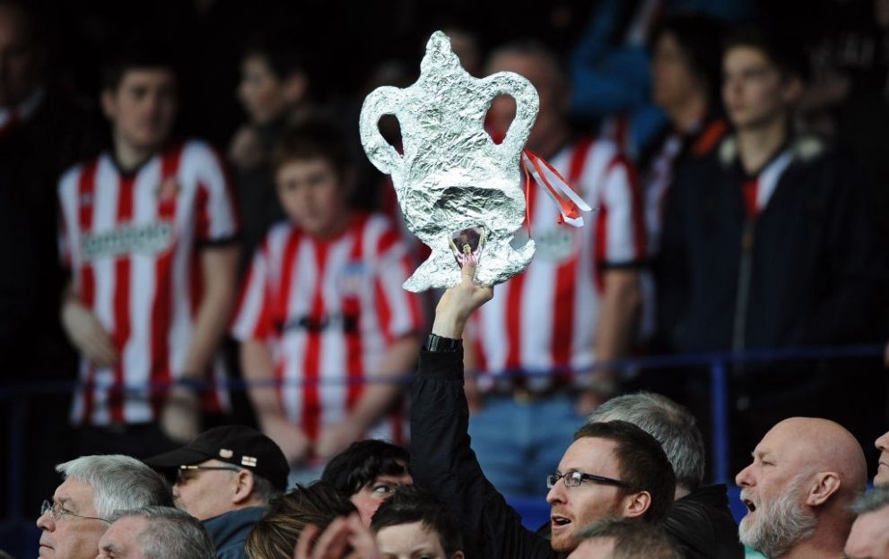 FA Cup replica Sunderland Everton March 17, 2012