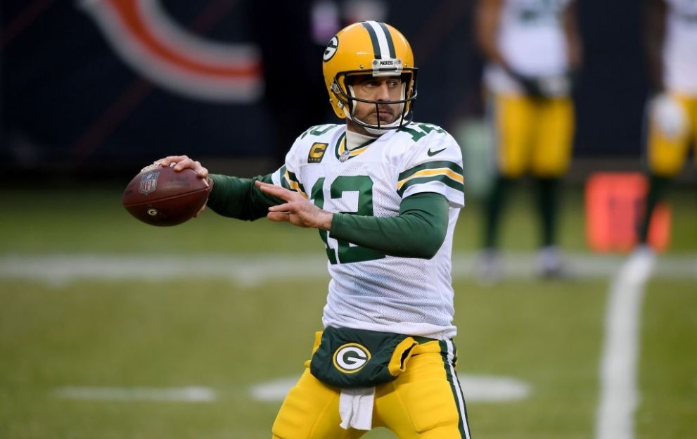 Aaron Rodgers Green Bay Packers Chicago Bears January 3, 2021