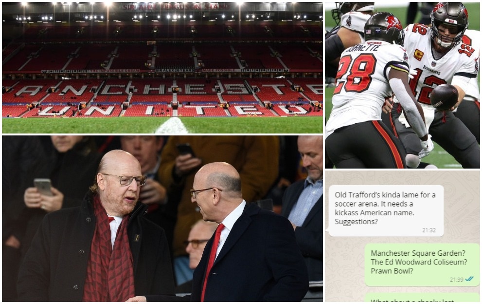 Glazers To Rename Old Trafford The Prawn Bowl If Tampa Win Super Bowl