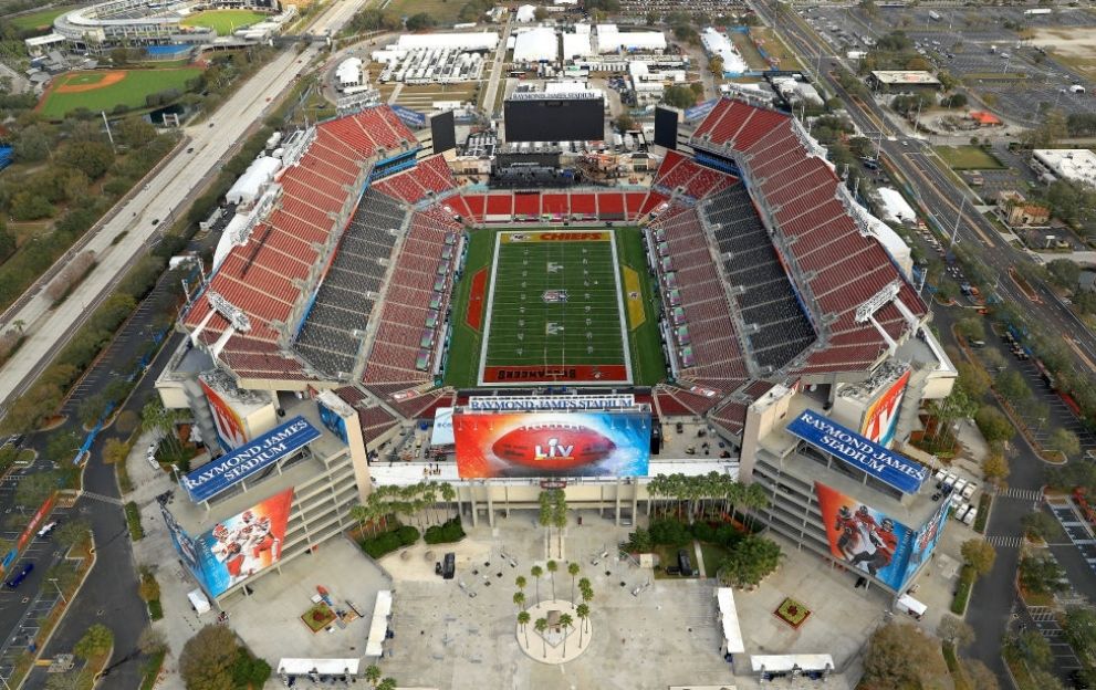 Raymond James Stadium, Tampa, Super Bowl LV