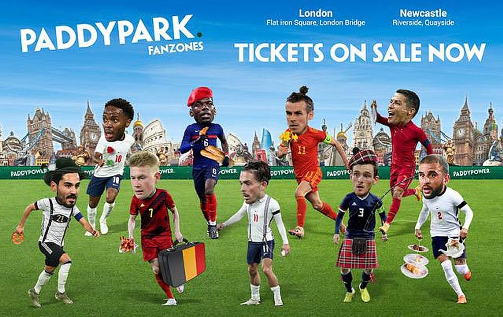 Paddy Parks We Re Having A Euros Party And Here S How To Get Tickets