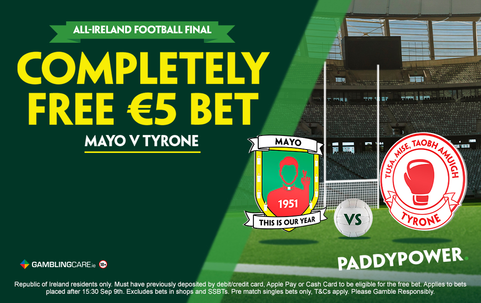 betting odds all ireland football