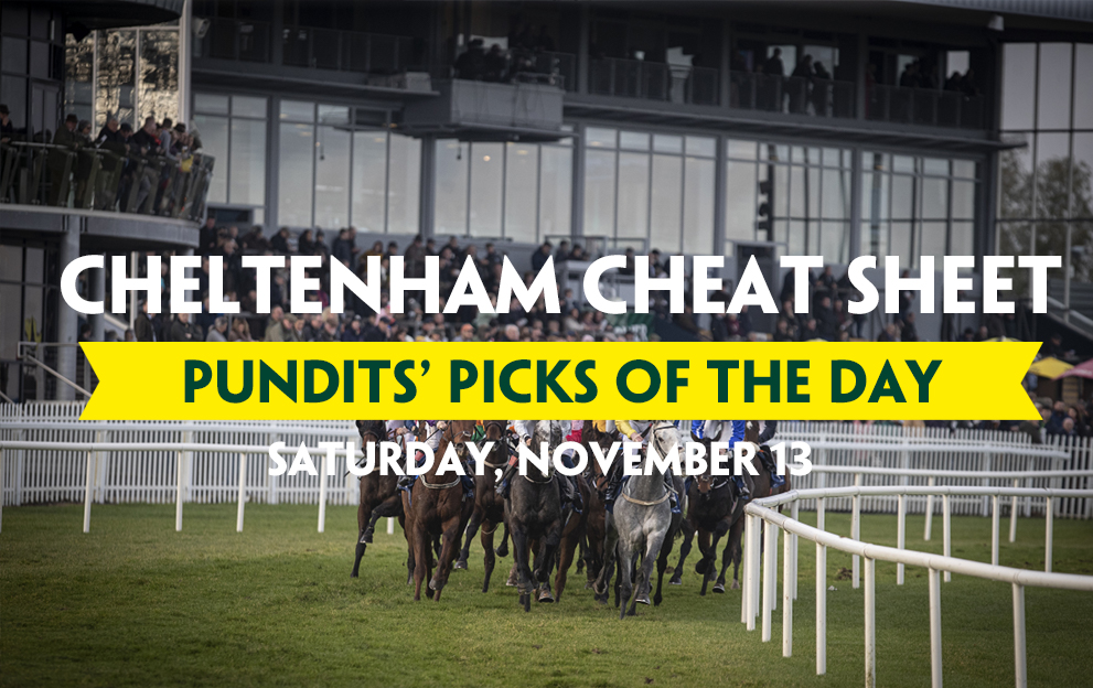 Cheltenham Cheat sheet header SATURDAY 13