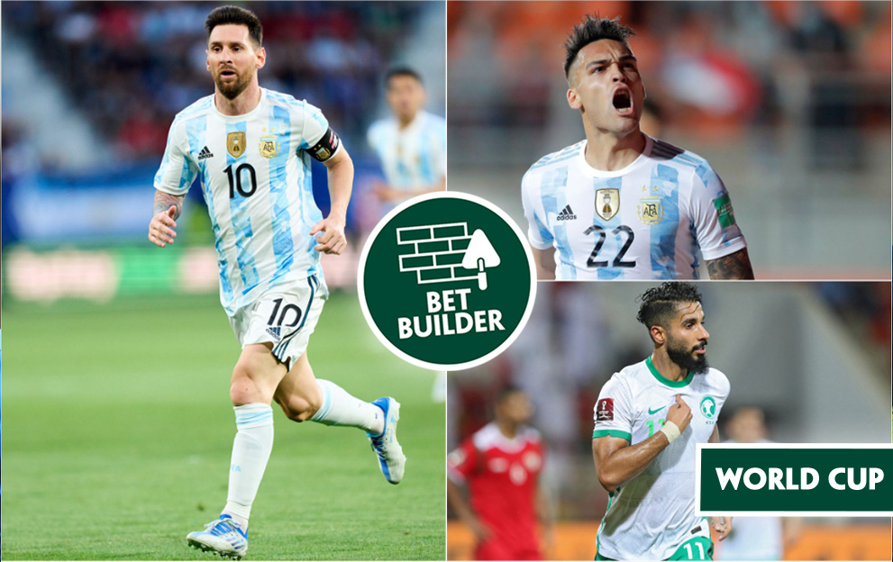 Argentina v Saudi Arabia World Cup Bet Builder