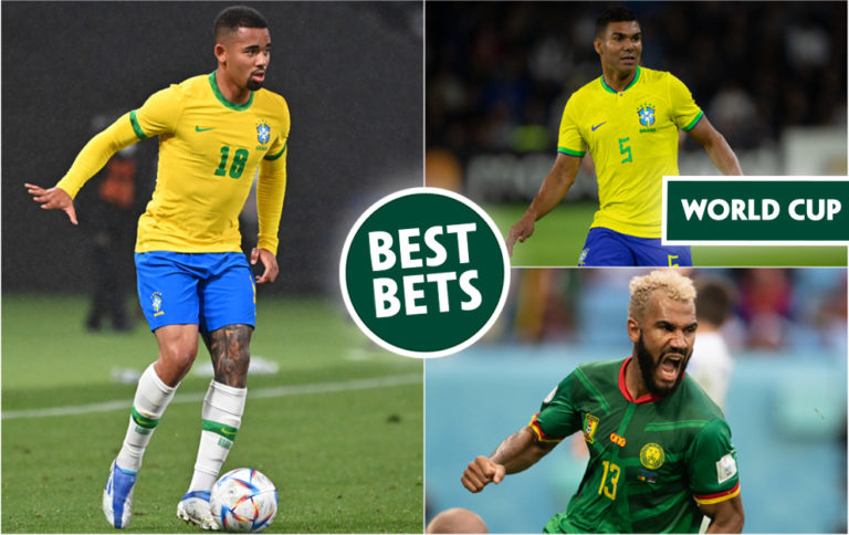 Cameroon v Brazil world cup betting tips