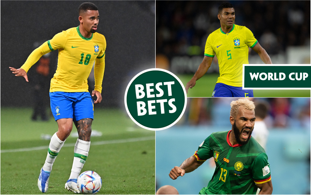 Cameroon v Brazil world cup betting tips