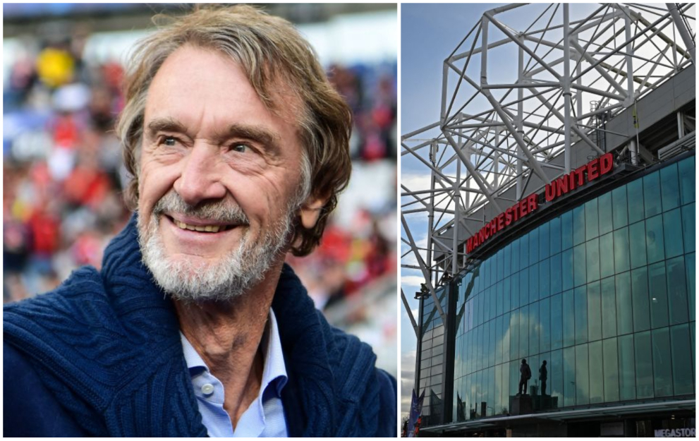 Jim Ratcliffe spotted fixing Old Trafford roof amid takeover rumours