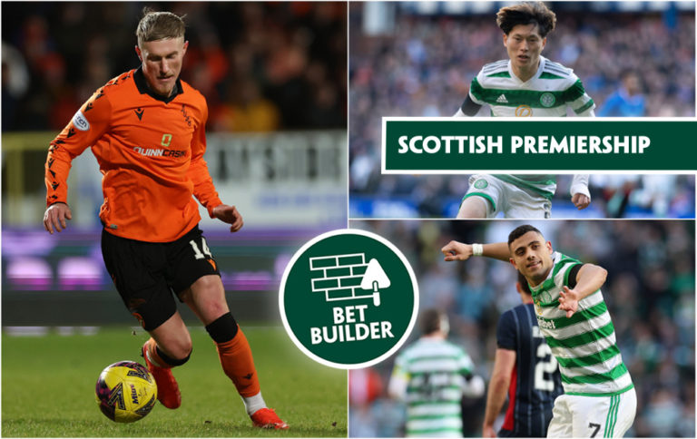 Dundee v Celtic Football Tips, Bet Builder, 28-1-23