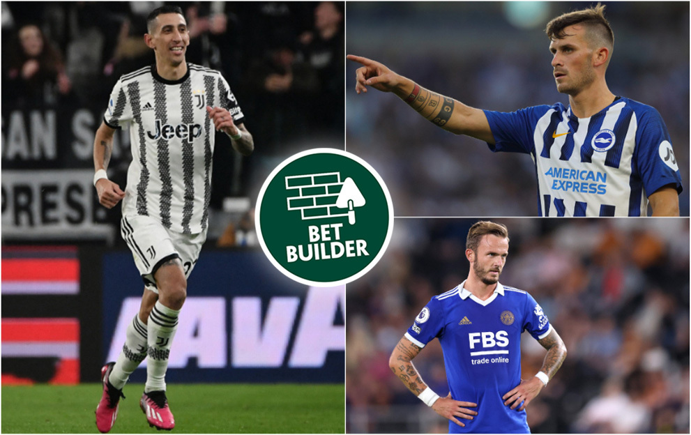 Tuesday multi-game Bet Builder Betting Tips; Stoke v Brighton, Leicester v Blackburn, Juventus v Torino, Luton v Millwall